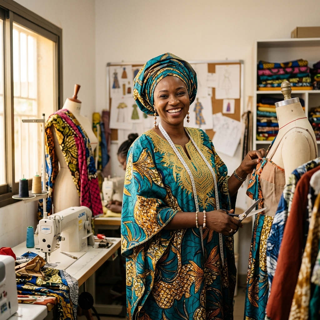 Rokhaya, styliste modéliste